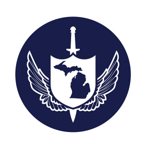 MDFI Blue Round Patch