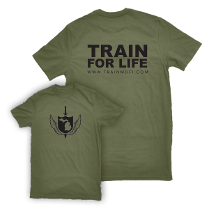 Train for Life Tshirt – Green